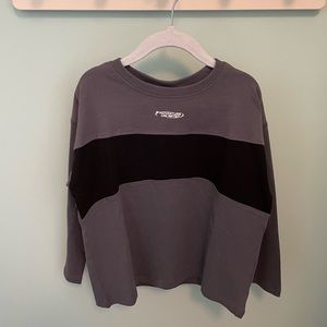 Zara Colour Block Long Sleeve T-shirt